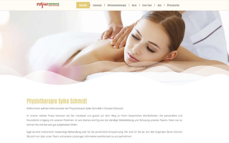 Webdesign Physio Schmidt