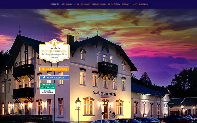 webdesign - Spitzgrundmühle